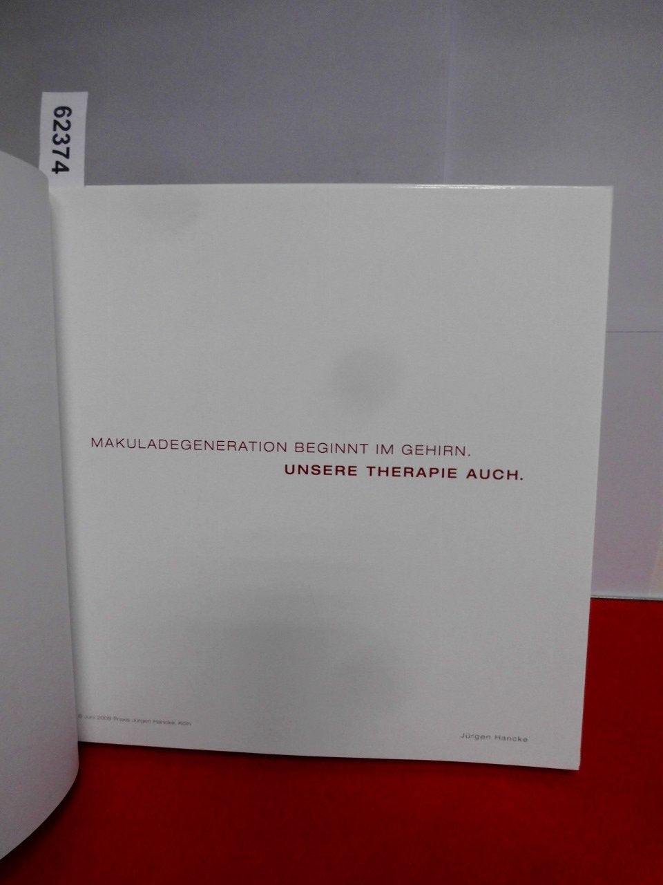 Makuladegeneration beginnt im Gehirn. Unsere Therapie auch. Hancke Spezialpraxis für Makuladegenration - Heilpraktiker.