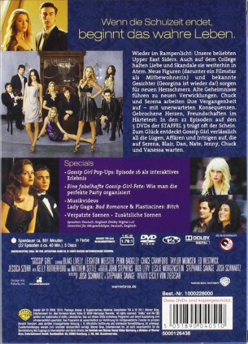 Gossip Girl - Staffel 3 [5 DVDs]