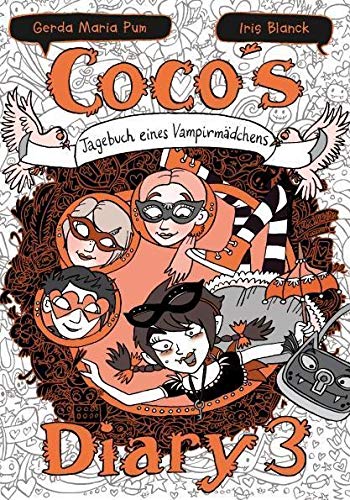 Coco´s Diary - Tagebuch eines Vampirmädchens Band 1-3 plus 1 exklusives Postkartenset