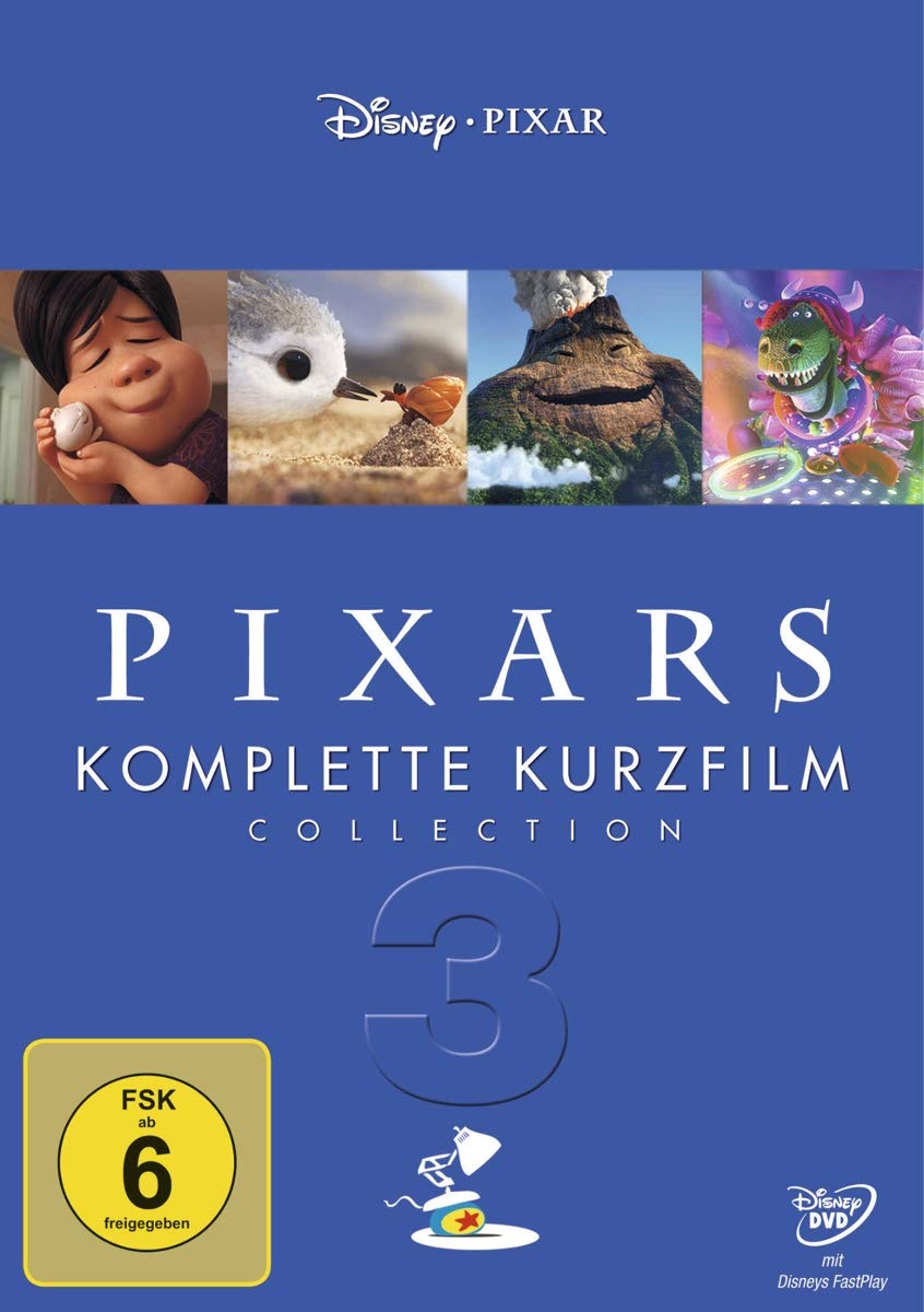 Pixars komplette Kurzfilm Collection 3.Tl.3,1 DVD