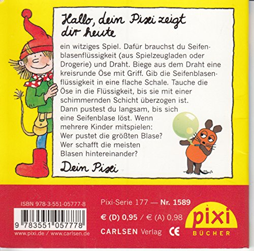 SEIFENBLASENTRÄUME - Pixi-Buch Nr. 1589 - Einzeltitel aus PIXI-Serie 177 (aus Kassette)