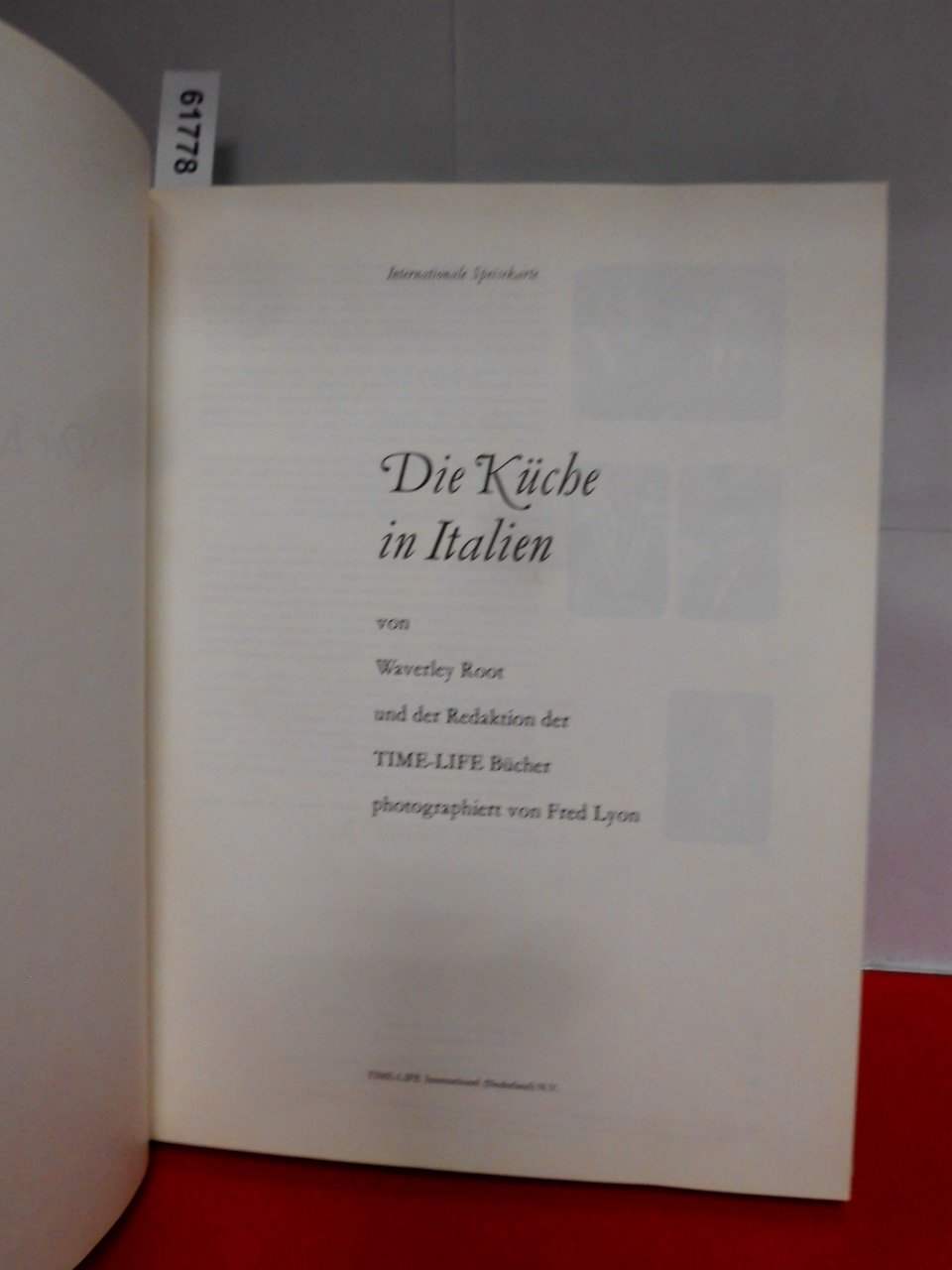 Die Küche in Italien Buch + Spiralrezeptheft (Internationale Speisekarte)