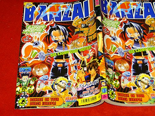 Banzai! Juli 2005. Inhalt: Blackcat! Hunter X. Hikaru no go. usw.