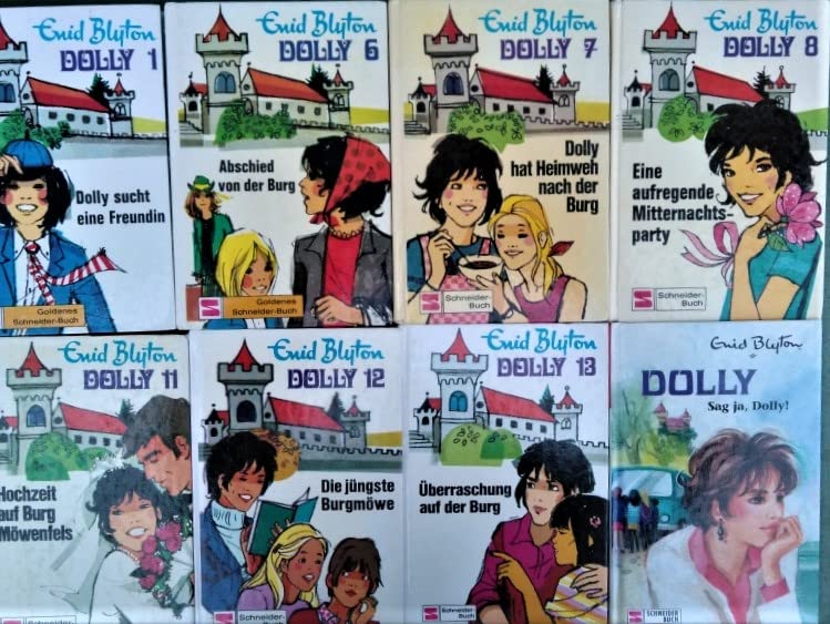 8x Dolly,1967 - 1997: Bd 1, 6-8, 11-13, 18, Dolly sucht eine Freundin, Abschied von der Burg, Dolly hat Heimweh nach der Burg, u.a.