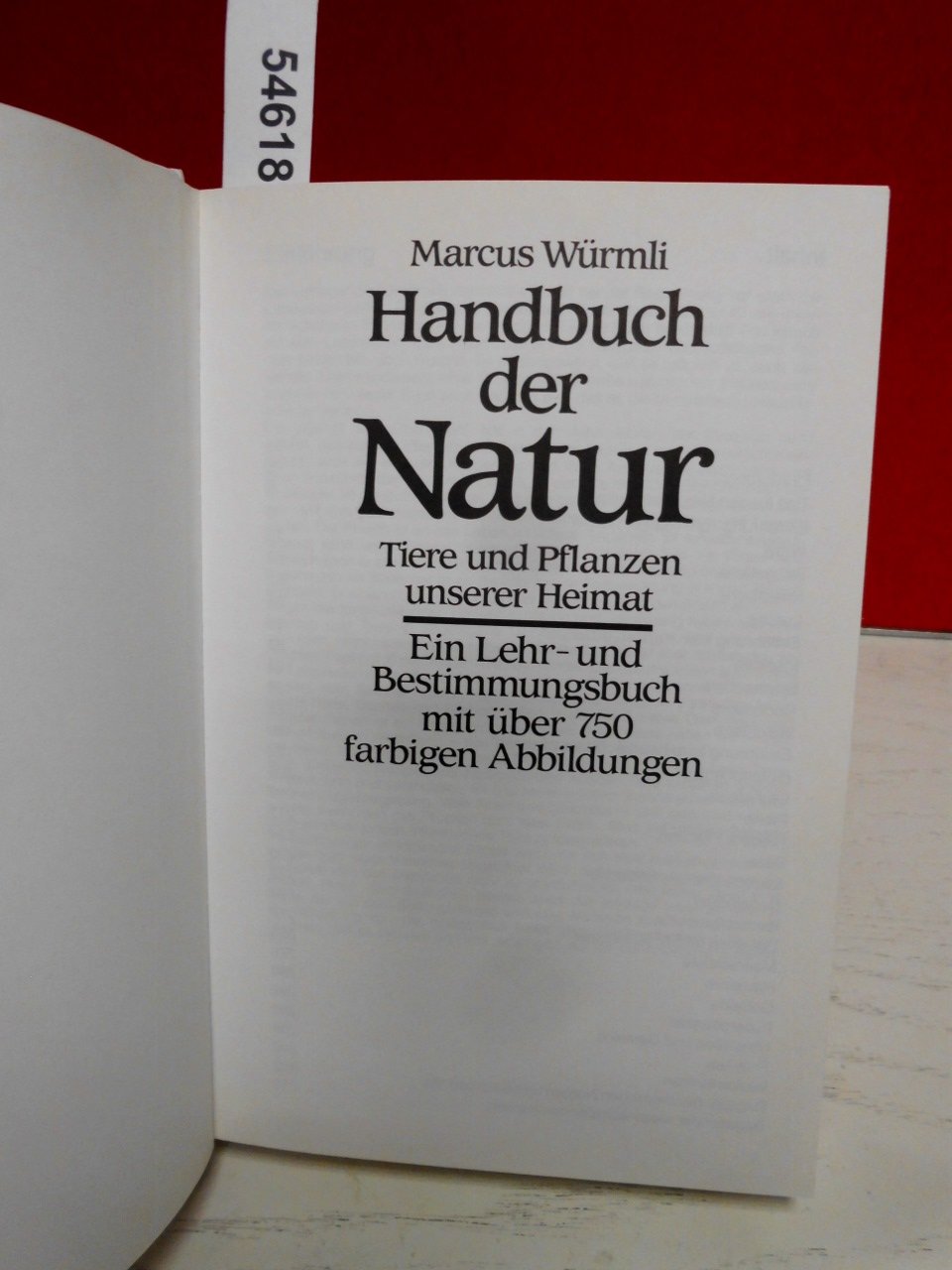 Handbuch der Natur. Tiere und Pflanzen unserer Heimat