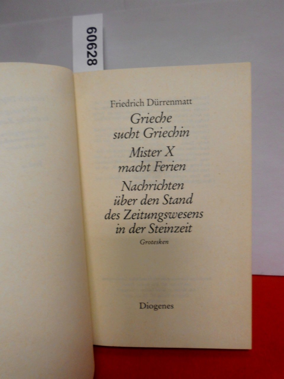 Grieche sucht Griechin - Mister X macht Ferien