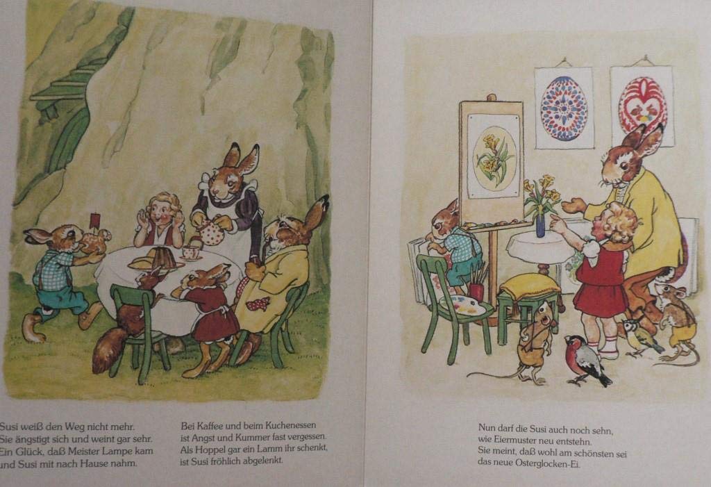 Susi bei den Osterhasen