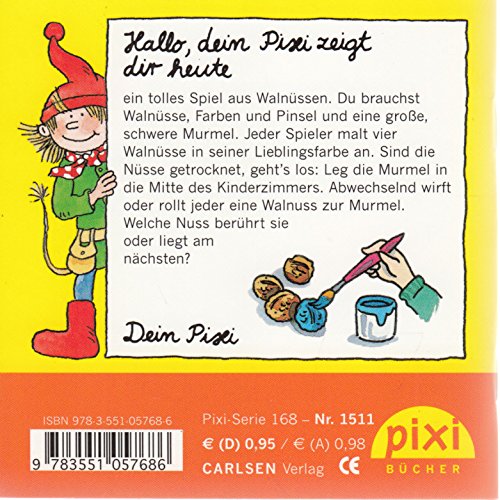 Plumps und Küken finden eine Nuss - Pixi-Buch 1511 aus Serie 168