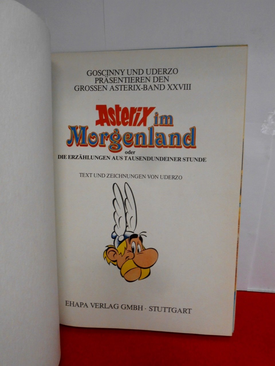 Goscinny und Uderzo präsentieren den Grossen Asterix, Band 28: Asterix im Morgenland oder die Erzählungen aus tausendundeiner Stunde