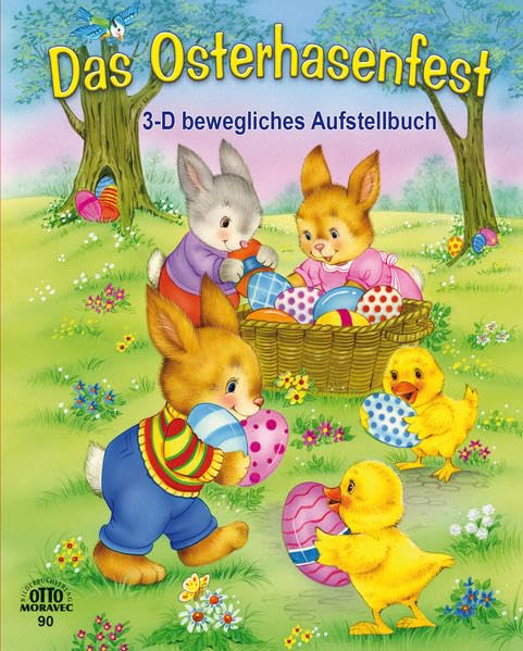 Osterfreuden Pop Up mit Glittterlack