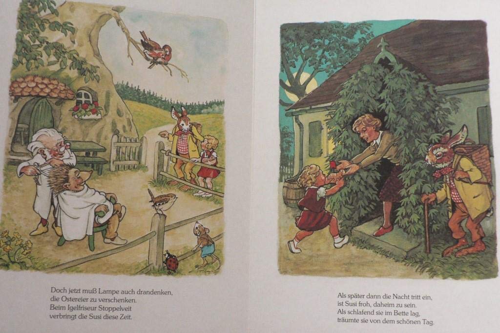 Susi bei den Osterhasen