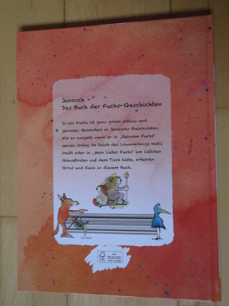 JANOSCH - Das Buch der Fuchs-Geschichten. Listige Geschichten zum Lesen und Vorlesen.
