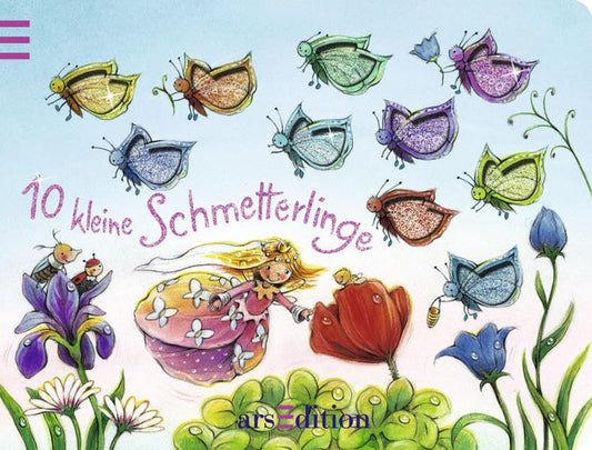 10 kleine Schmetterlinge (10er Stanze)