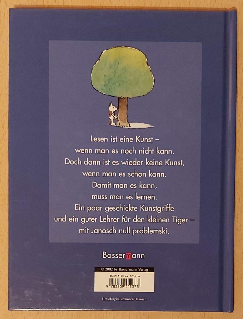 Wie der Tiger lesen lernt