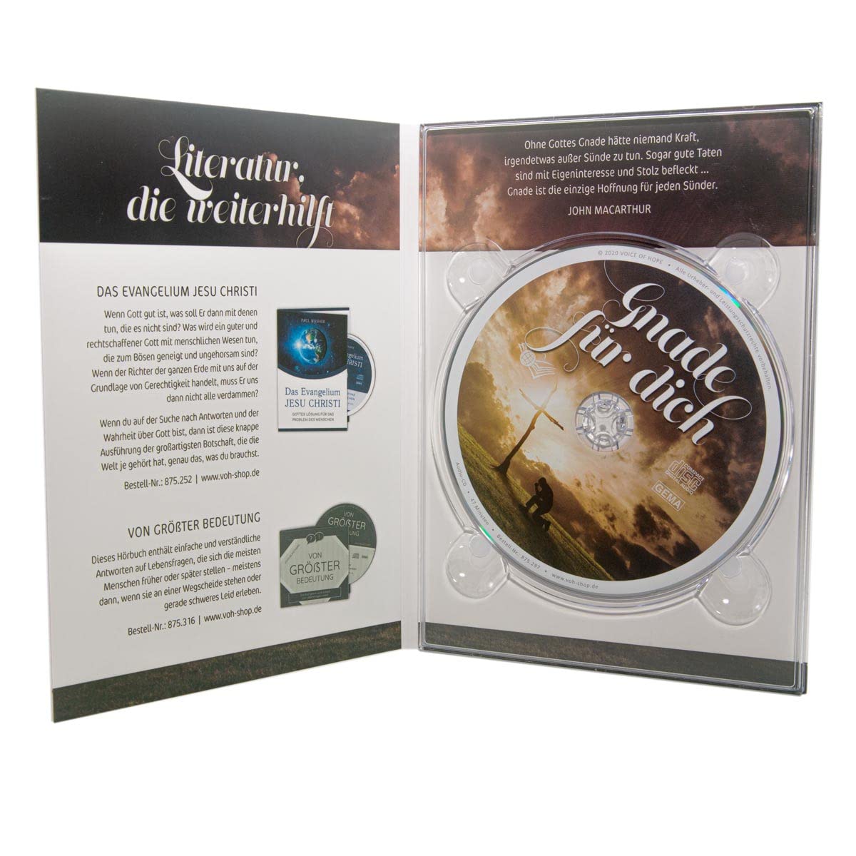 Gnade für dich (Audio-CD): Eine fesselnde Geschichte von Gottes Erlösung