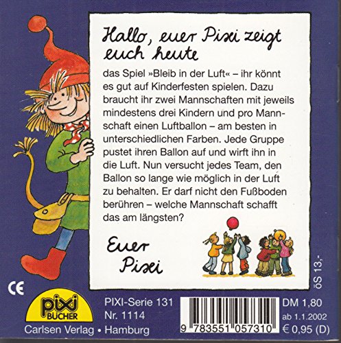 KLÖPPELS MONDFAHRT - Pixi-Buch Nr. 1114 - Einzeltitel aus PIXI-Serie 131 (aus Kassette)