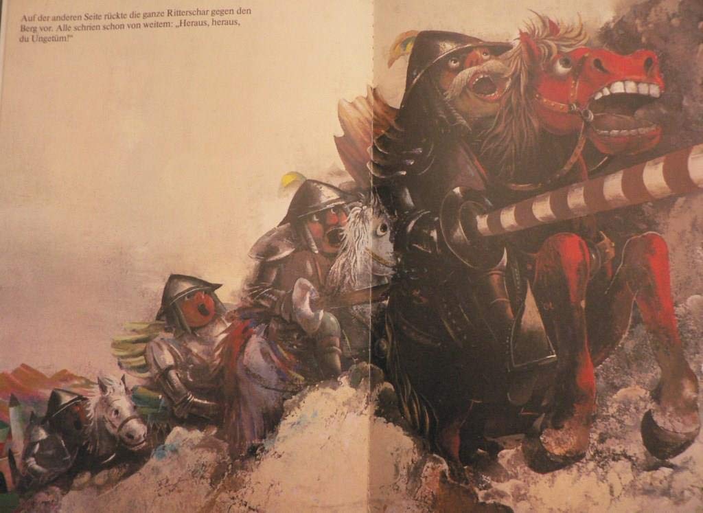 Die Kinder und der große Drache
