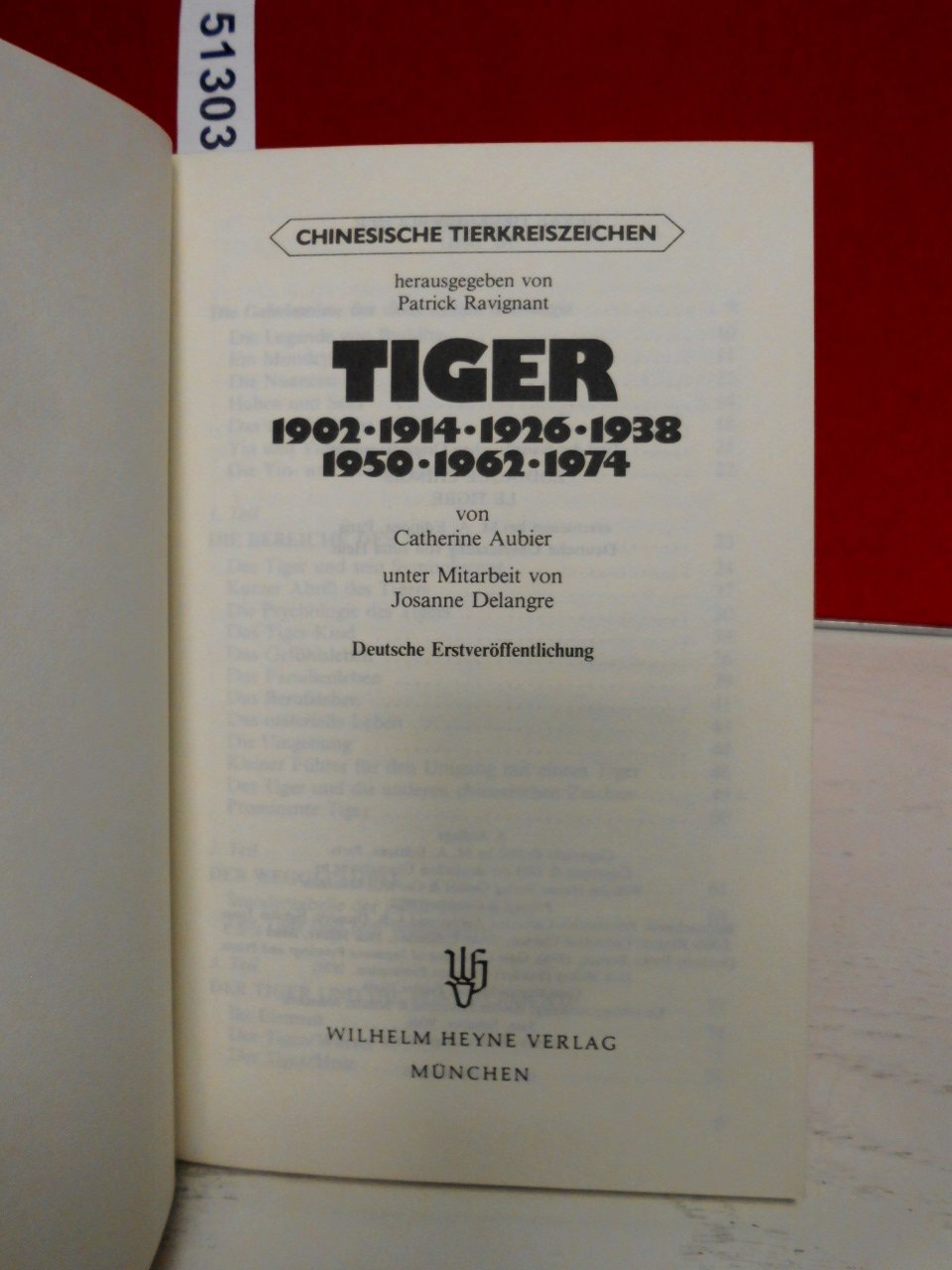 Chinesische Tierkreiszeichen: Tiger