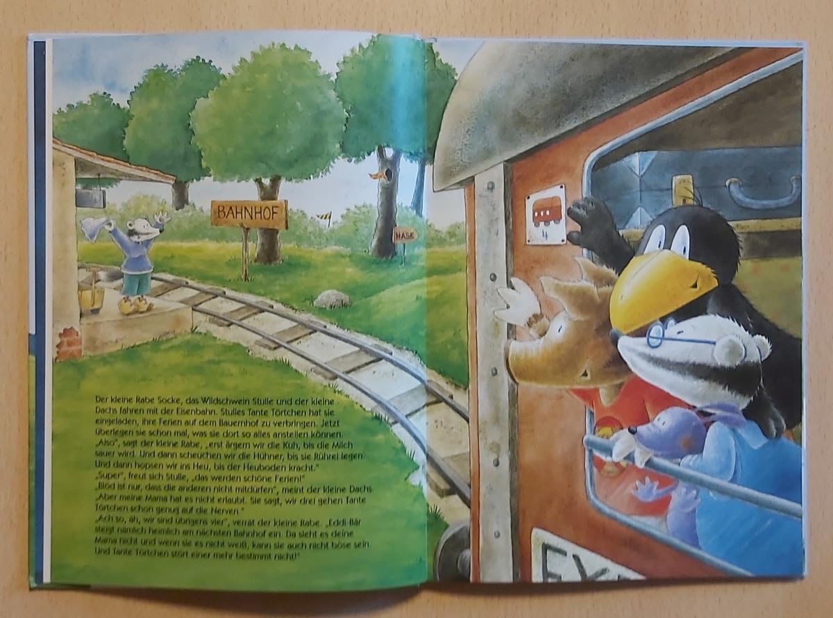 Bilderbuchgeschichten vom kleinen Raben Socke