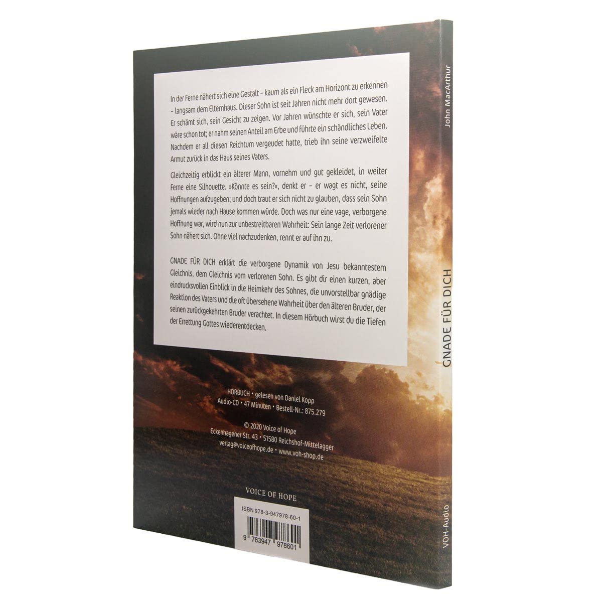 Gnade für dich (Audio-CD): Eine fesselnde Geschichte von Gottes Erlösung