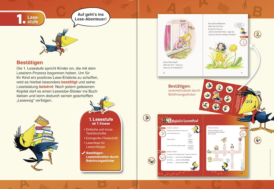 Rabenstarke Silbengeschichten für Mädchen - Leserabe 1. Klasse - Erstlesebuch für Kinder ab 6 Jahren (Leserabe - Sonderausgaben)