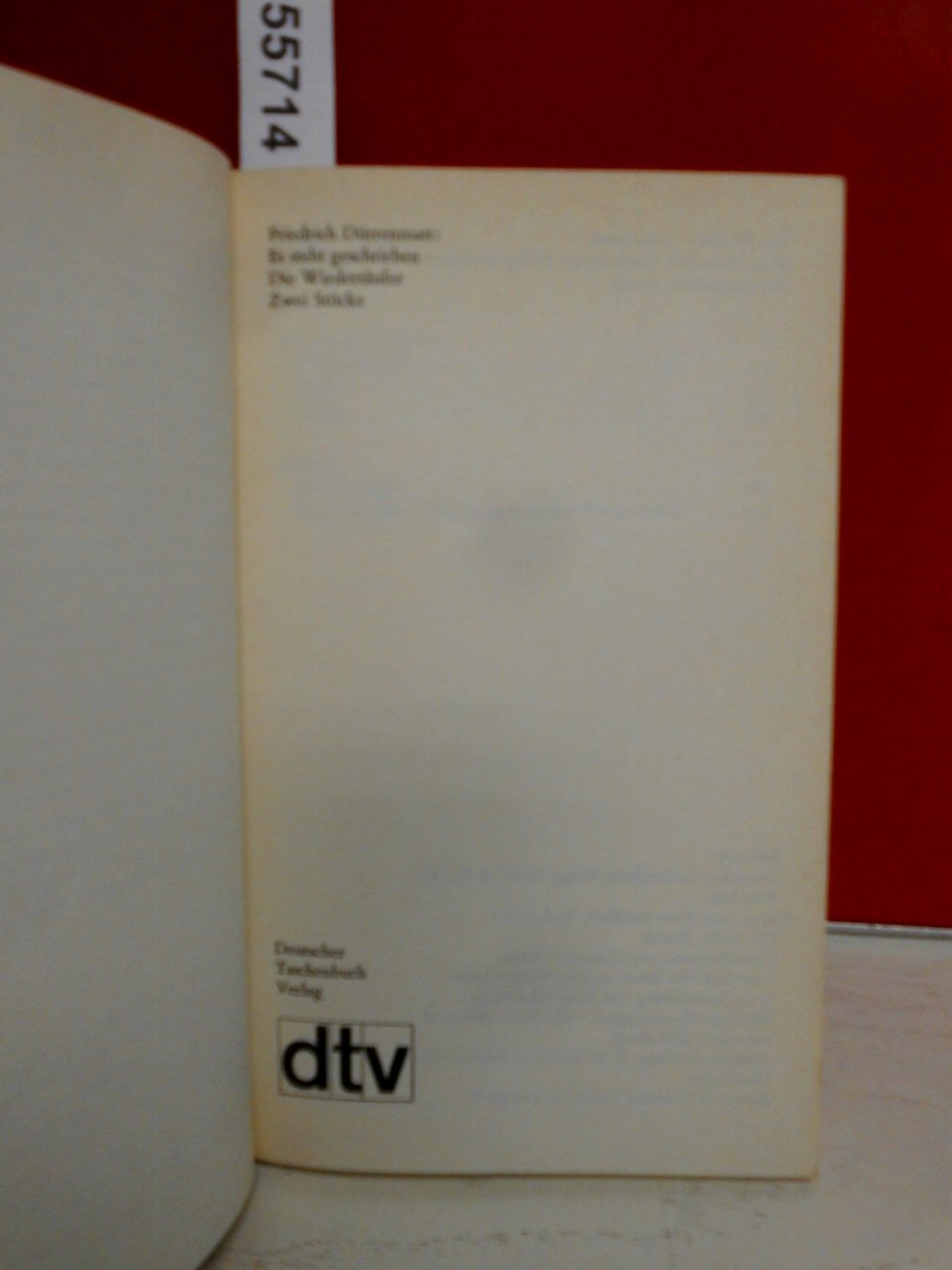 Es steht geschrieben Die Wiedertäufer: Zwei Stücke (dtv Literatur)