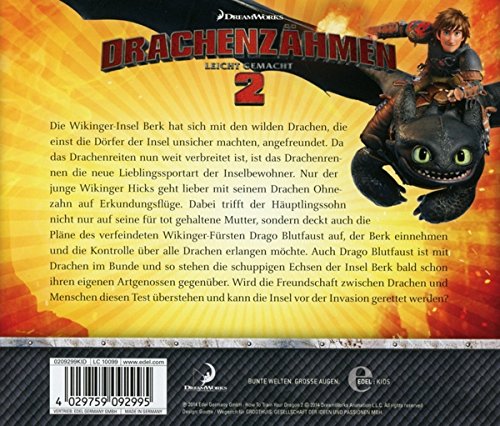 Drachenzähmen leicht gemacht 2 - Das Original-Hörspiel zum Kinofilm