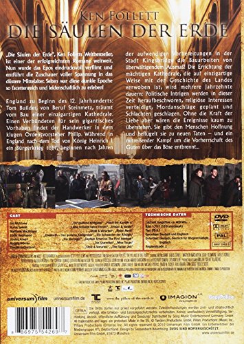 Die Säulen der Erde [4 DVDs]