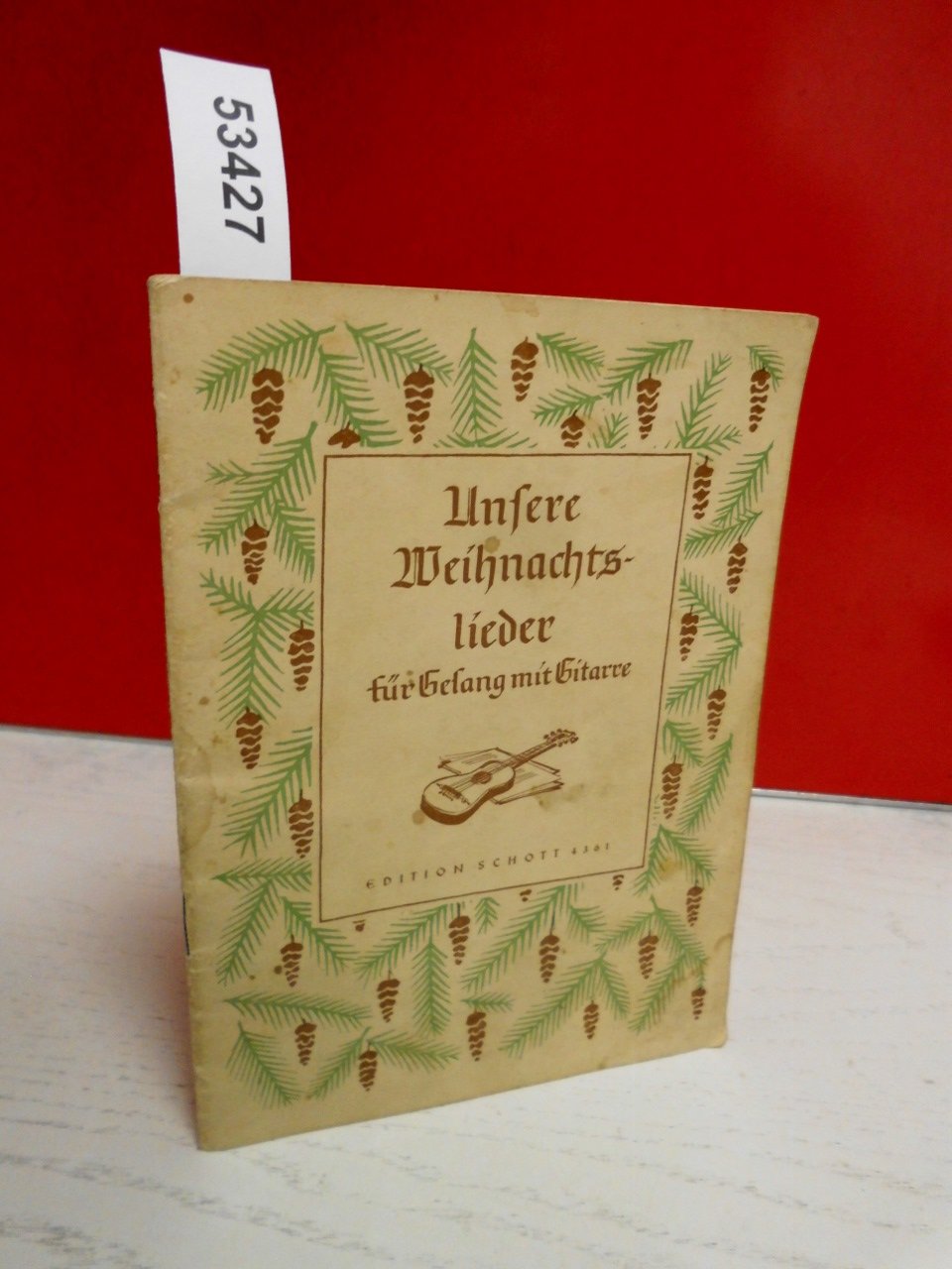 Unsere Weihnachtslieder für Gesang mit Gitarre ( Edition 4361 )