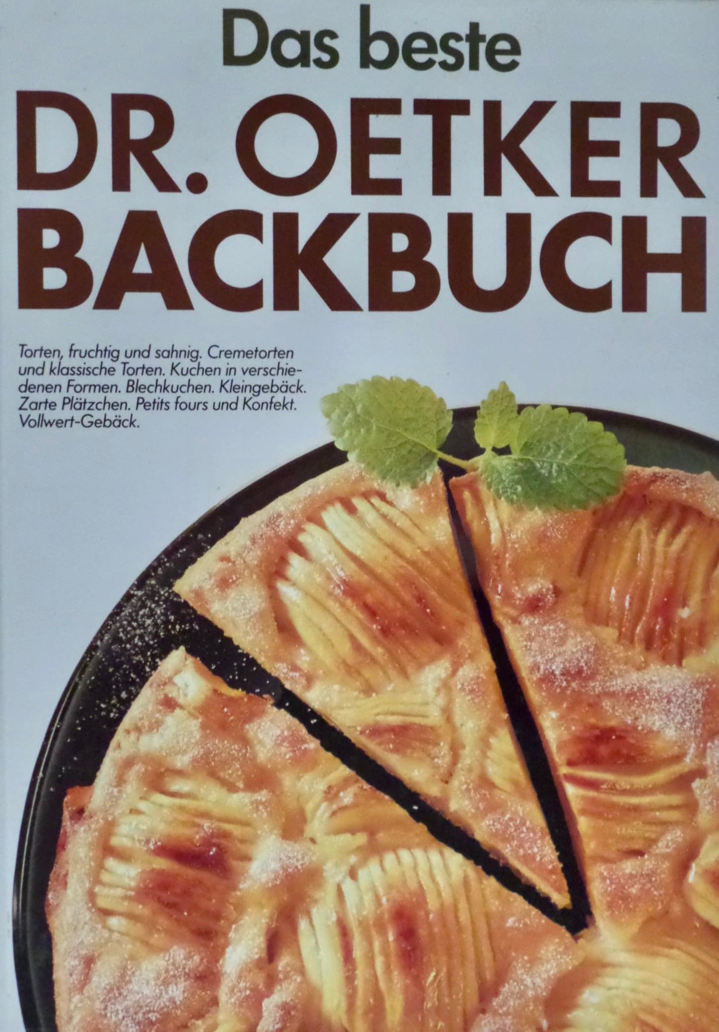 Das beste Dr.-Oetker-Backbuch.