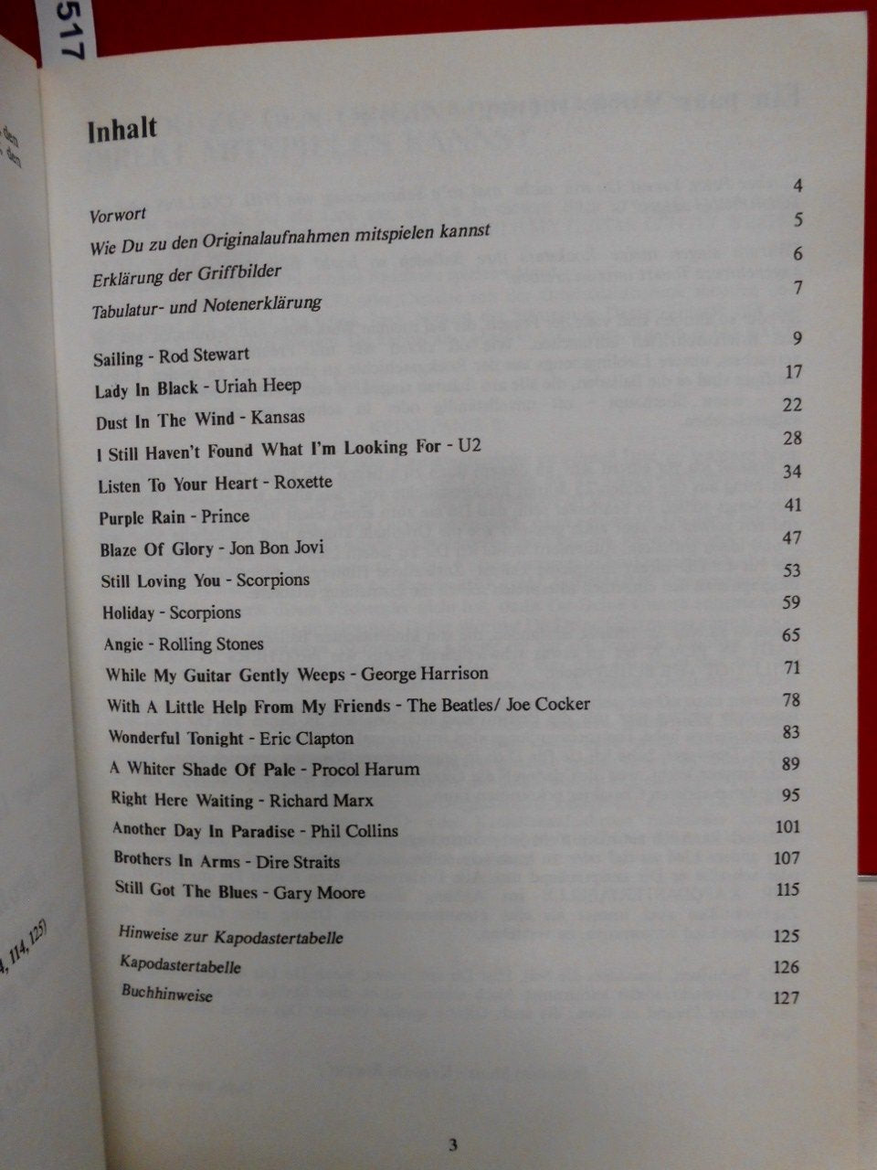 Rock Ballads, Bd.1: Gitarrenarrangements