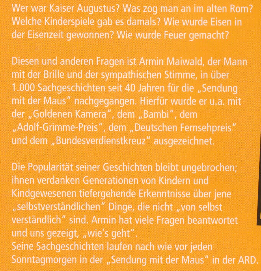 Geschichte 2 Bibliothek der Sachgeschichten Maus WDR