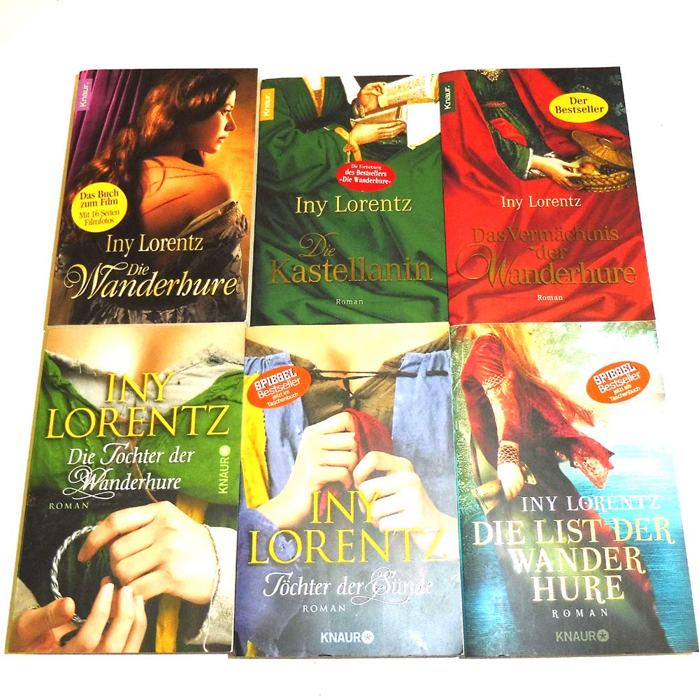 Die Wanderhure 1-6 (Die Wanderhure – Die Kastellanin – Das Vermächtnis – Die Tochter – Töchter der Sünde – Die List) 1,2,3,4,5,6