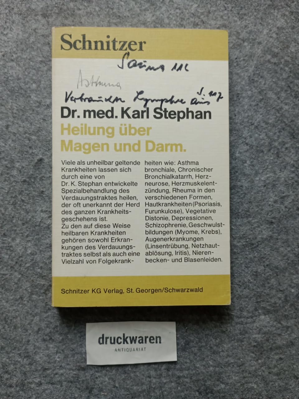 Heilung über Magen und Darm.