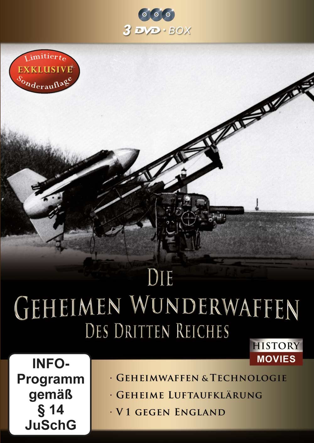 Die geheimen Wunderwaffen des Dritten Reiches [3 DVDs]