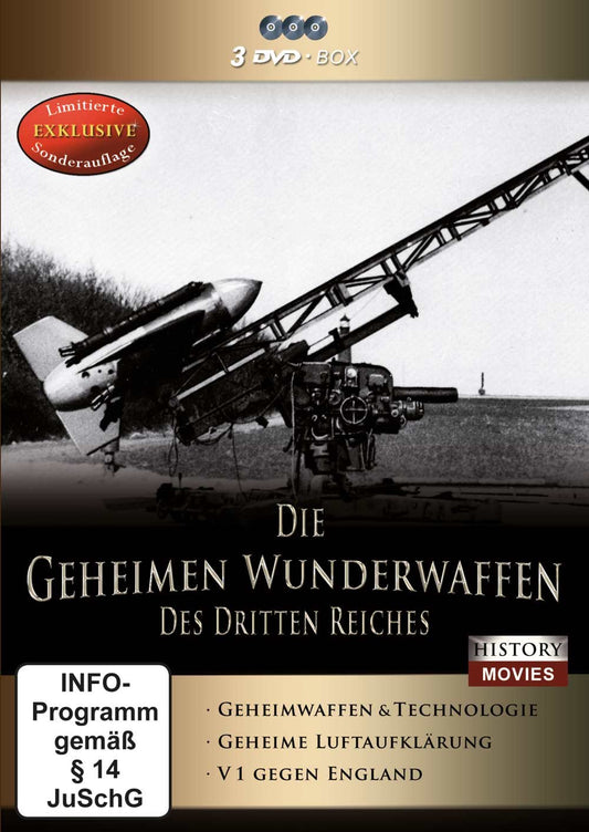 Die geheimen Wunderwaffen des Dritten Reiches [3 DVDs]