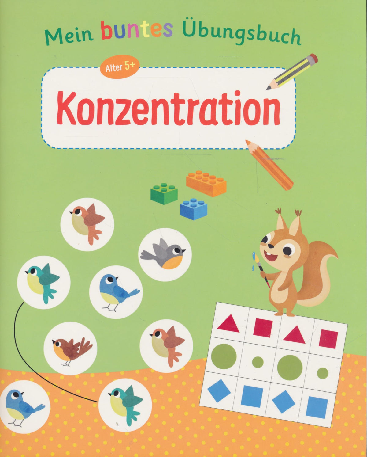 Mein buntes Übungsbuch Konzentration