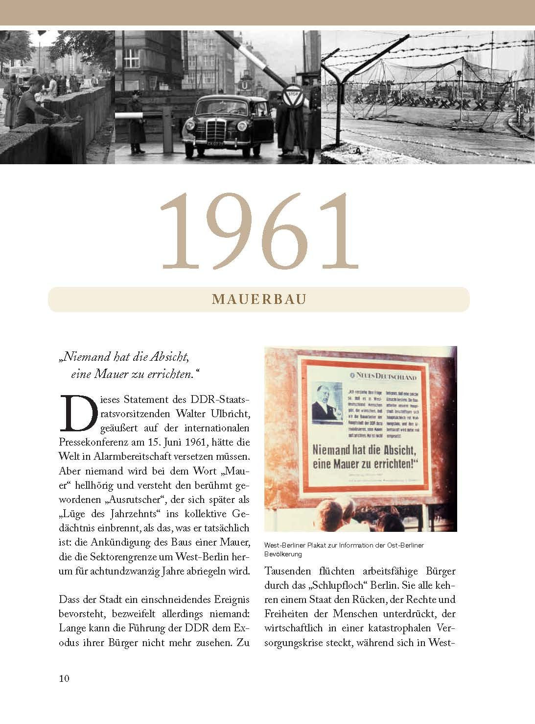 Mauerjahre: Leben im geteilten Berlin