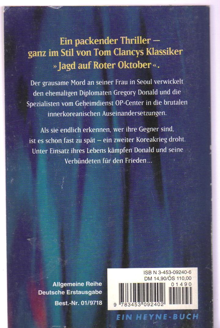 Tom Clancys OP-Center: Roman (Heyne Allgemeine Reihe (01))
