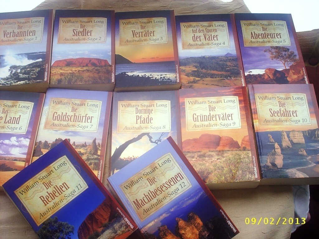 Australien-Saga Band 1 - 12 komplett