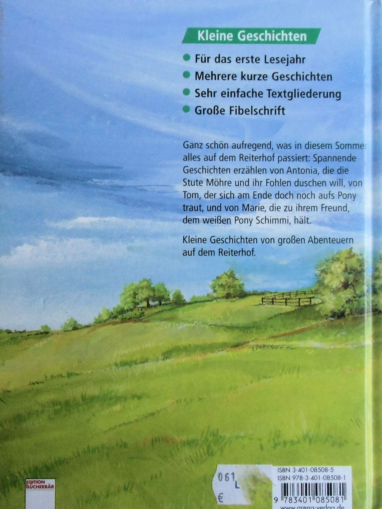 Reiterhofgeschichten. Der Bücherbär: Kleine Geschichten