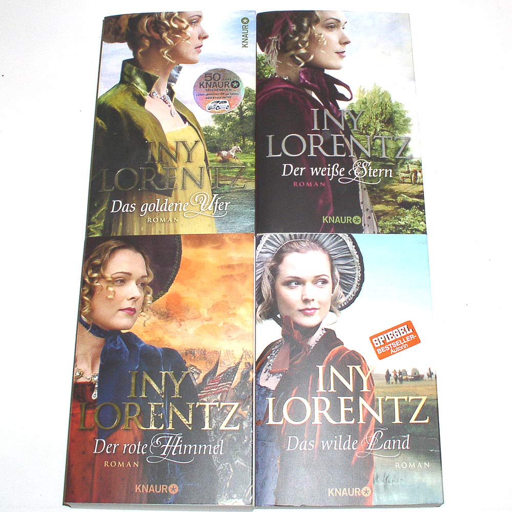 Die Auswanderer-Reihe 1-4 komplett (Das goldene Ufer – Der weiße Stern – Das wilde Land – Der rote Himmel) 1,2,3,4