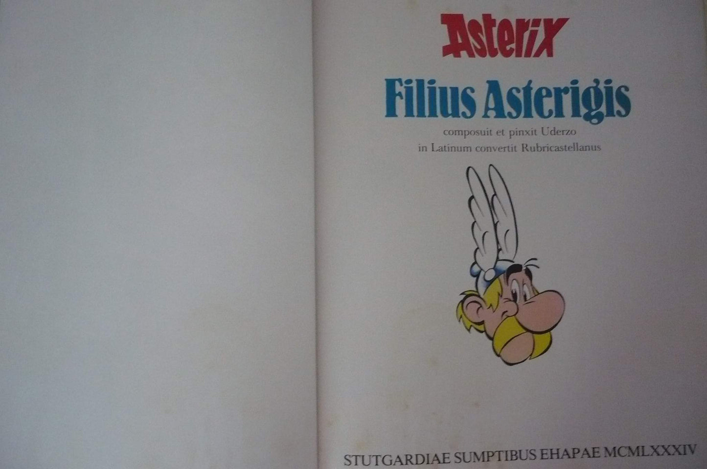 Asterix latein 12: Filius Asterigis: Asterix en latin