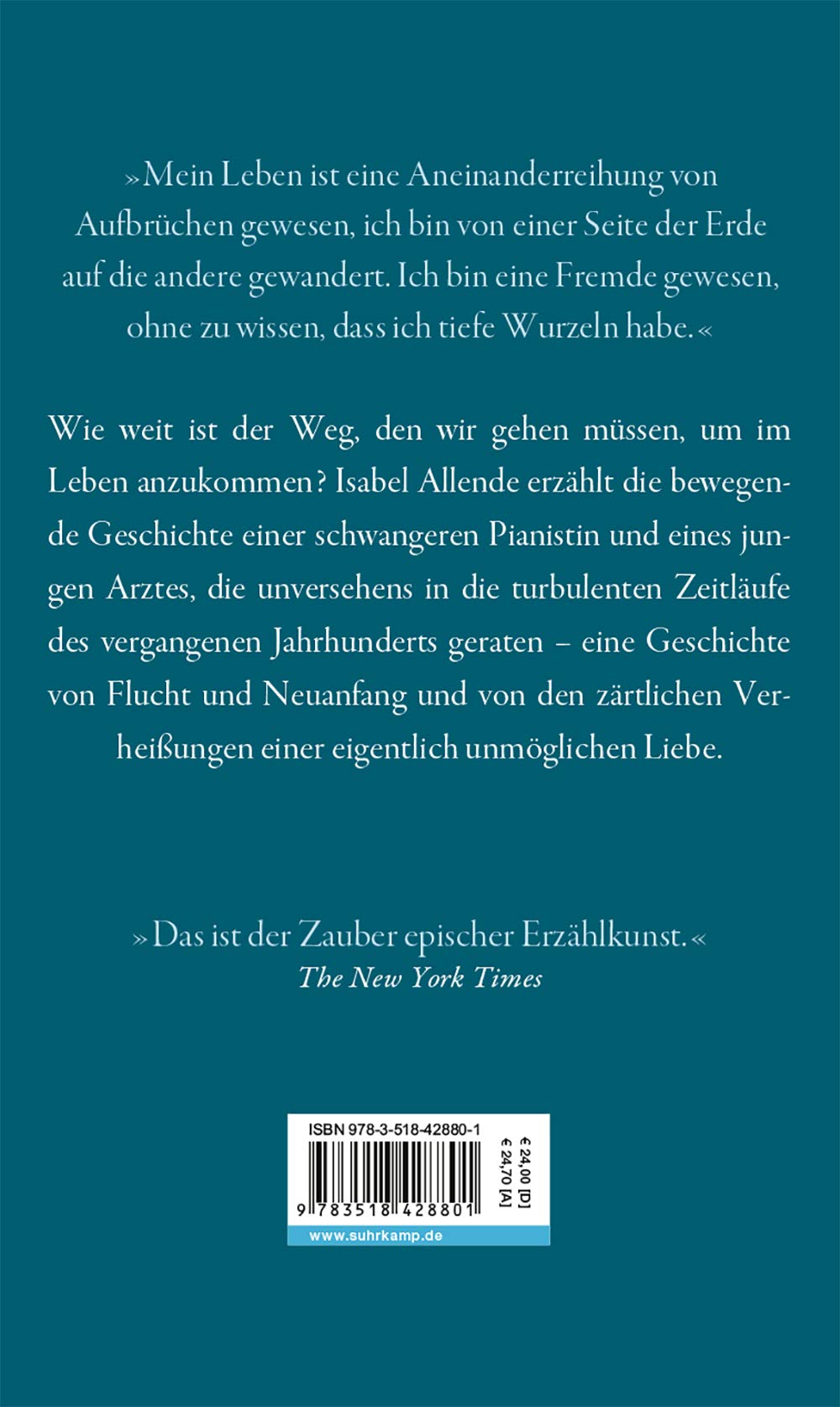 Dieser weite Weg: Roman | Von der Autorin des Weltbestsellers »Das Geisterhaus«