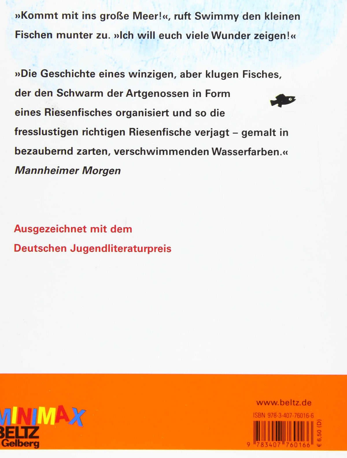 Swimmy: Vierfarbiges Bilderbuch (MINIMAX)