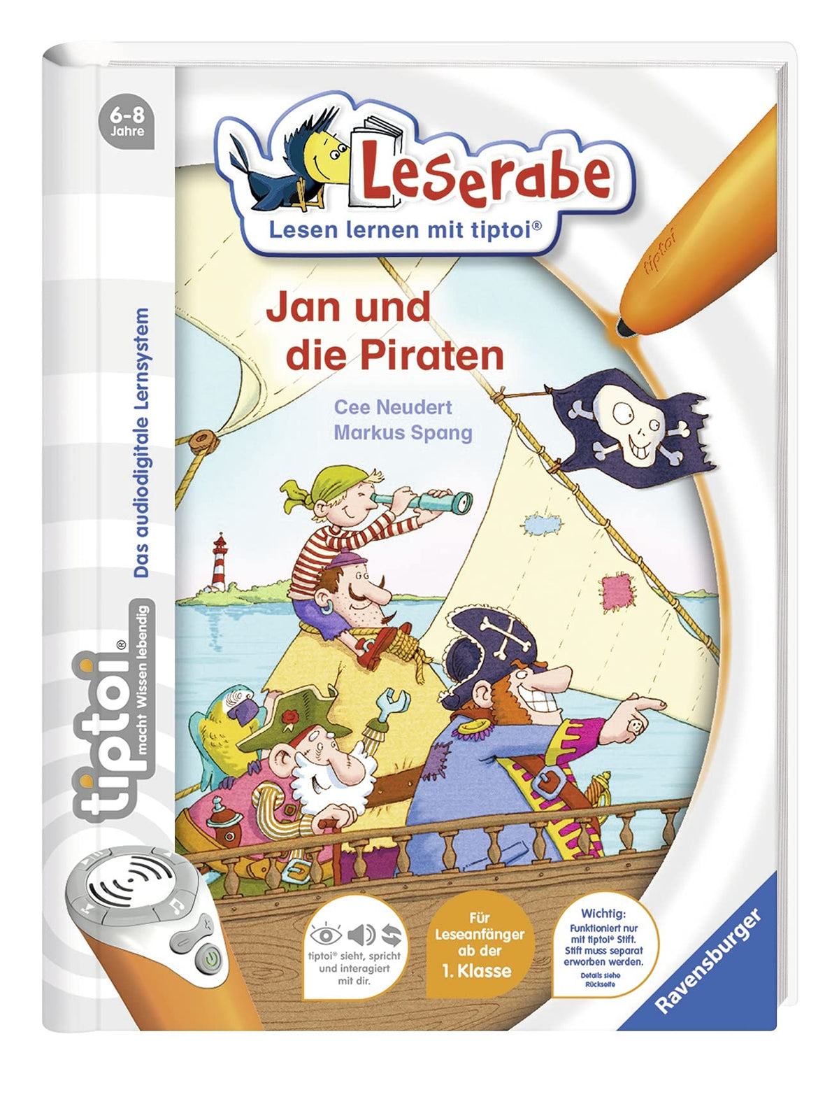 tiptoi® Jan und die Piraten: Für Leseanfänger ab der 1. Klasse (tiptoi® Leserabe)