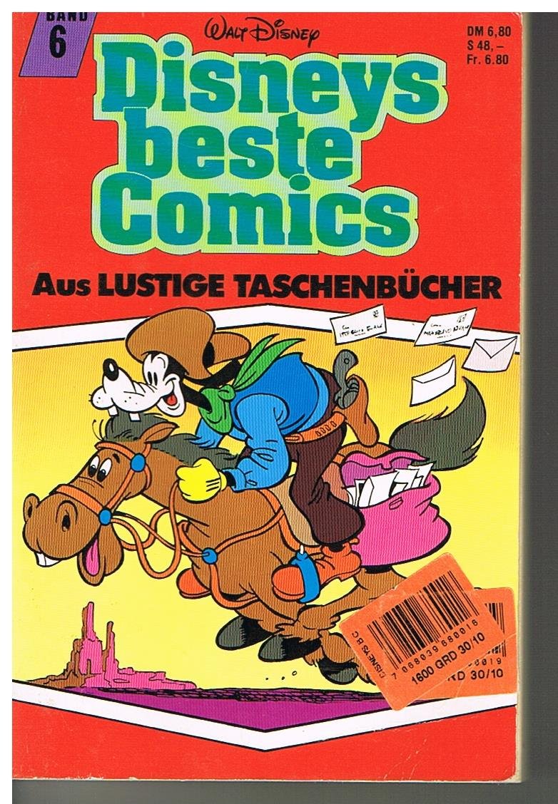 Lustiges Taschenbuch LTB - Die besten Comics / Disneys beste Comics Band Nr. 6 - Geschichten aus Lustige Taschenbücher 1-118