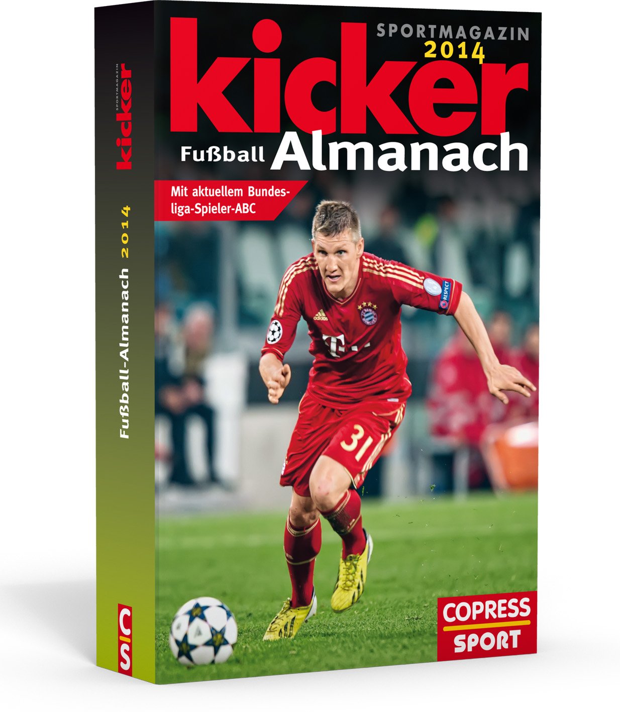 Kicker Fußball-Almanach 2014: mit aktuellem Bundesliga-Spieler ABC