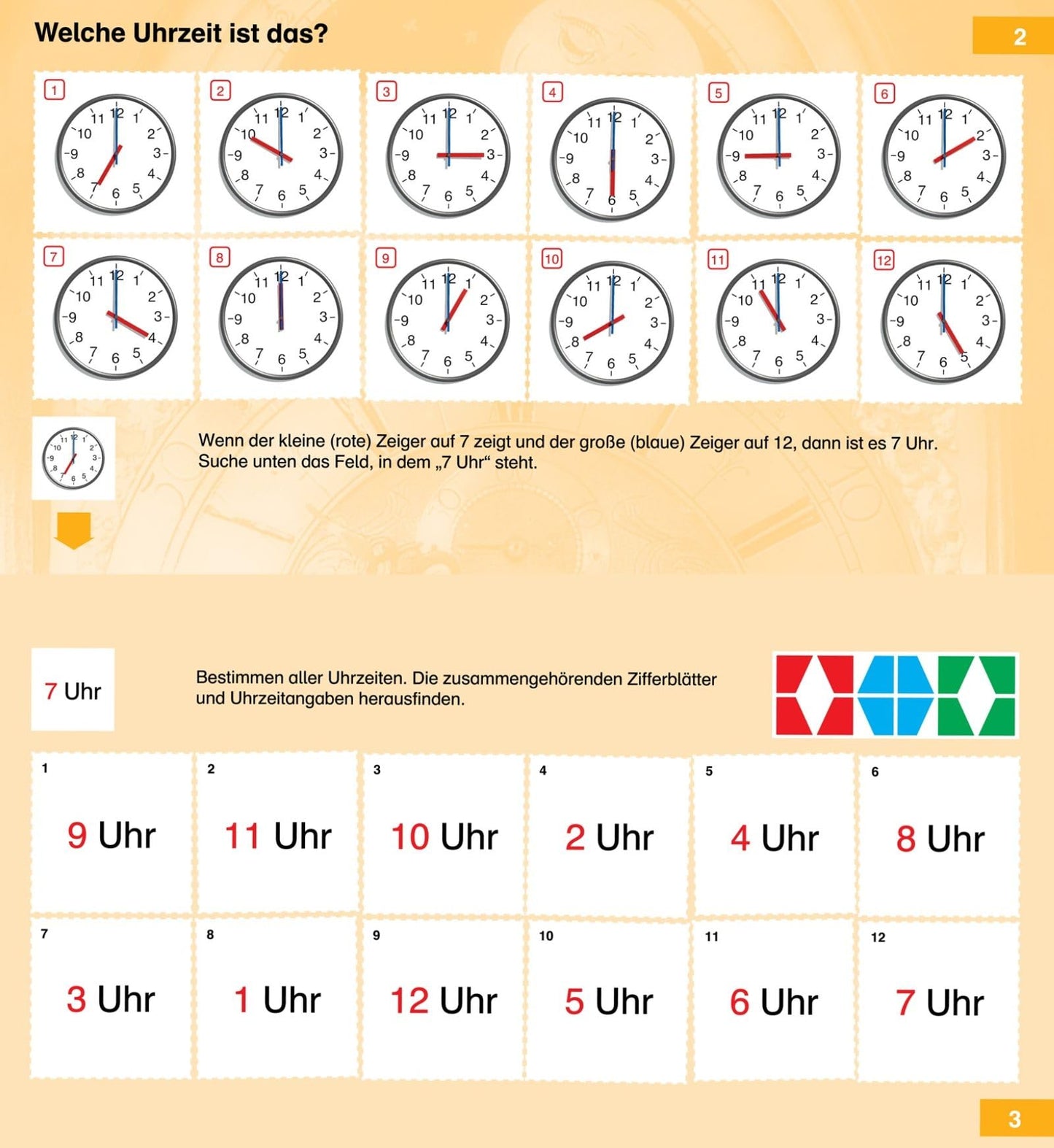 miniLÜK: Wie spät ist es?: Die Uhr im Tageslauf (miniLÜK-Übungshefte: Vorschule)