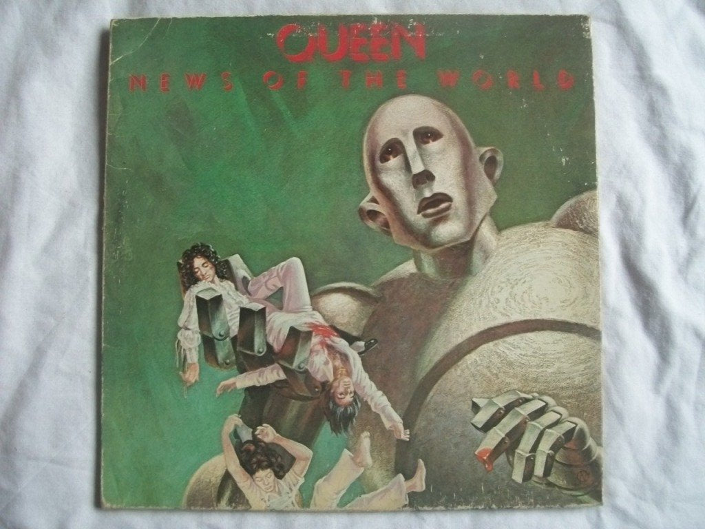 QUEEN News of the World LP 1977
